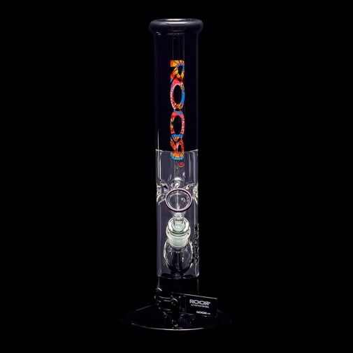 ROOR Custom Classic 14" Straight Water Pipe 50mm x 5mm - Black - 07