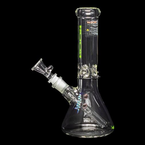 ROOR Mini 10" Beaker Water Pipe 40x7mm - Green - 01