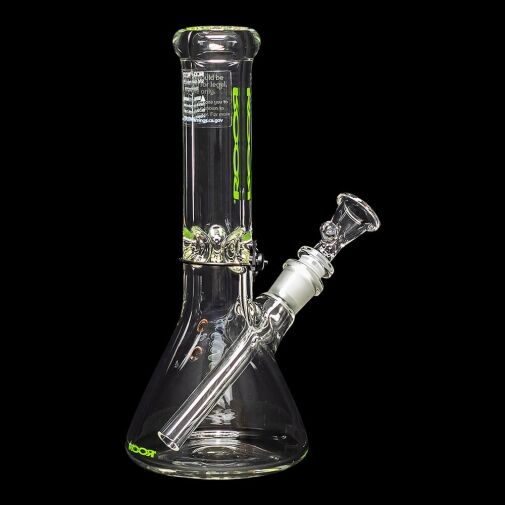 ROOR Mini 10" Beaker Water Pipe 40x7mm - Green - 04