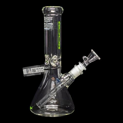 ROOR Mini 10" Beaker Water Pipe 40x7mm - Green - 05