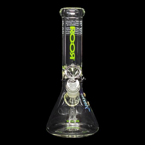 ROOR Mini 10" Beaker Water Pipe 40x7mm - Green - 07