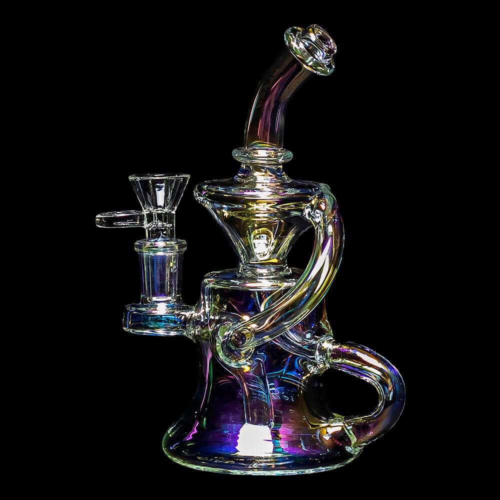 Diamond Glass Bottles Recycler - Fumed - 04