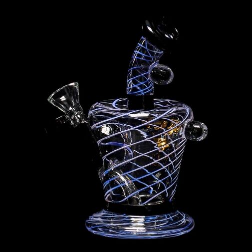 Diamond Glass Krabs Rig - Violet - 04