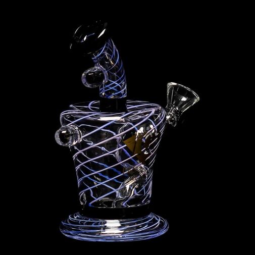 Diamond Glass Krabs Rig - Violet - 05