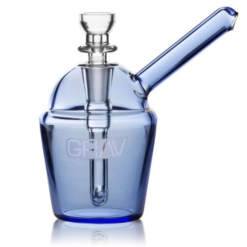 GRAV Slush Cup Pocket Bubbler - Cobalt Blue - 02