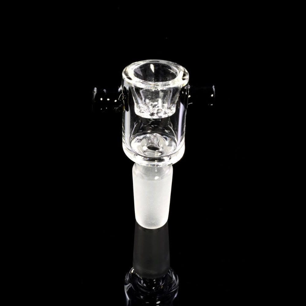 14.5mm Male 5-Hole Star Screen Bowl - Smoke