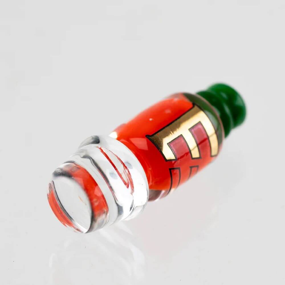 Empire Glassworks Sriracha Bubble Carb Cap - 04