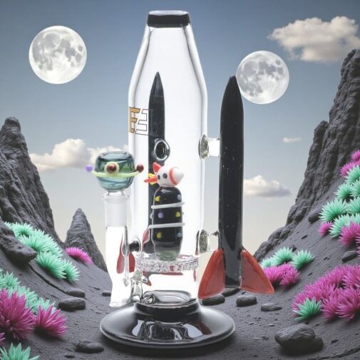 Empire Glassworks Rocket Ship Bong