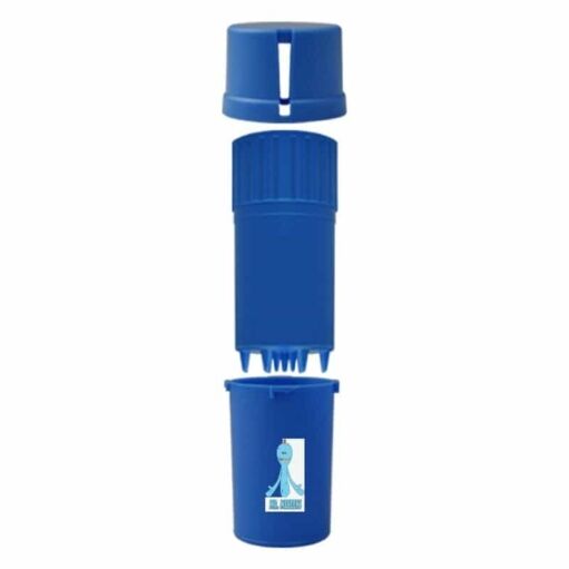 The Medtainer Storage w/ Grinder Meeseeks / Blue - 20 Dram / Expanded