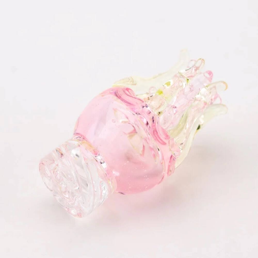 Empire Glassworks UV Jellyfish Spinner Carb Cap - 04