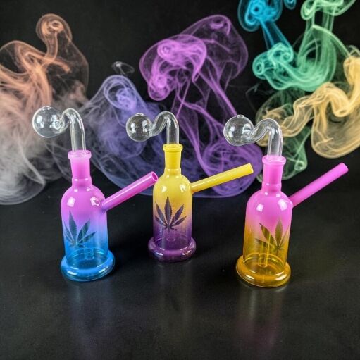 Glass Dome Oil Burner Rig - 01A